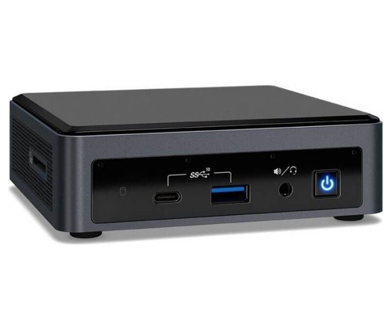 Mini PC NUC con Windows 10, Office 2019 y monitor